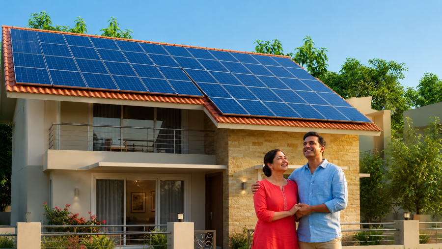 Residential Solar Panel Installation by Avitrupt Energy